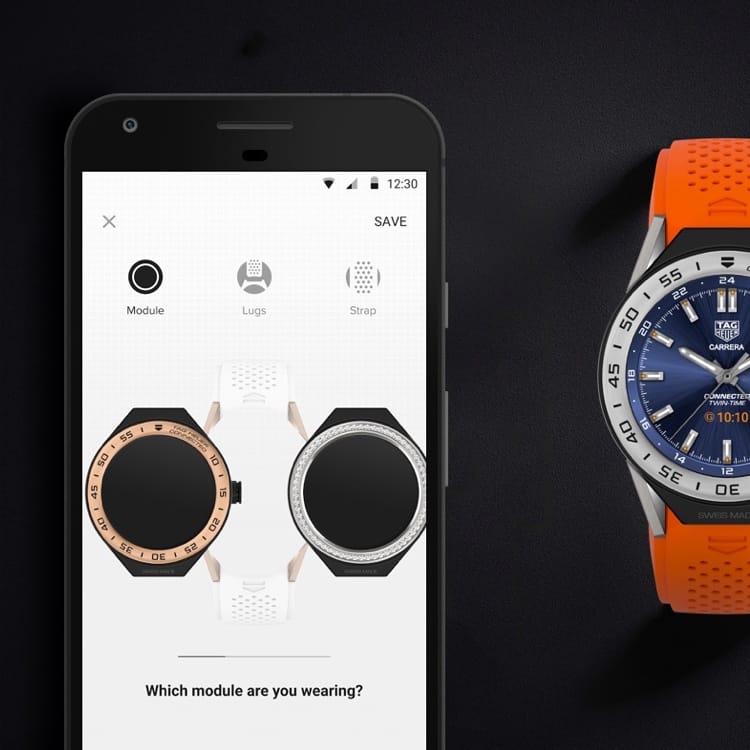 connect tag heuer to iphone